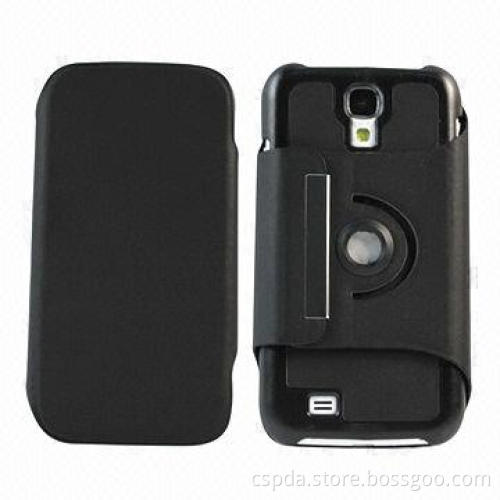 2013 360 Degrees Rotation Leather Cases for Samsung Galaxy S4, OEM and ODM Orders Welcomed